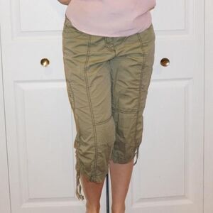 Loft Women's Khaki and Green Trousers